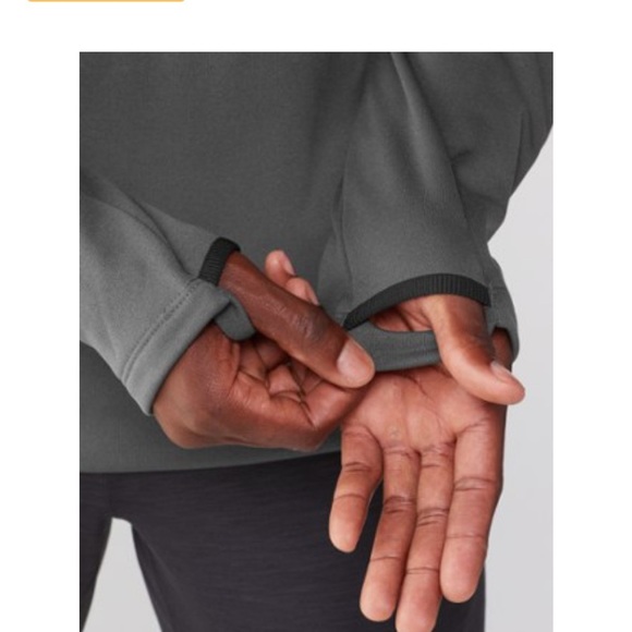 REI Co-op Men’s M Medium Active Pursuits Tech Hoodie Dark Grey NWT Jacket - Picture 4 of 15